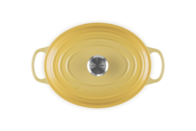 Cast Iron Signature Oval CasseroleChamomile image number 4