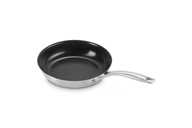 Essential 3-ply Stainless Steel 24cm Frying Pan Non-Stick image number 5