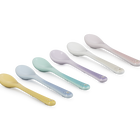 Stoneware Sorbet Set of 6 Spoons image number 3