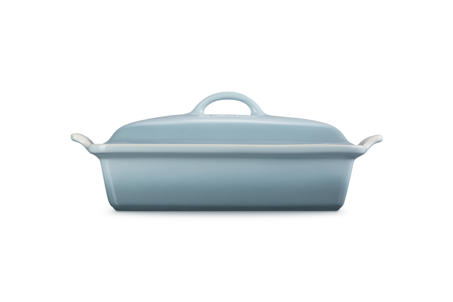 Stoneware Heritage Rectangular Dish with LidSea Salt image number 2