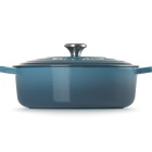 30cm Cast Iron Signature Risotto PotDeep Teal image number 5
