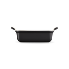 Stoneware Heritage Rectangular DishMatte Black image number 2