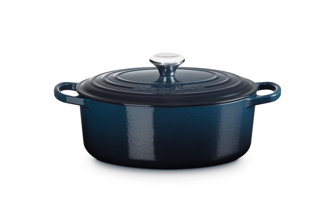 Cast Iron Signature Oval CasseroleNuit image number 1