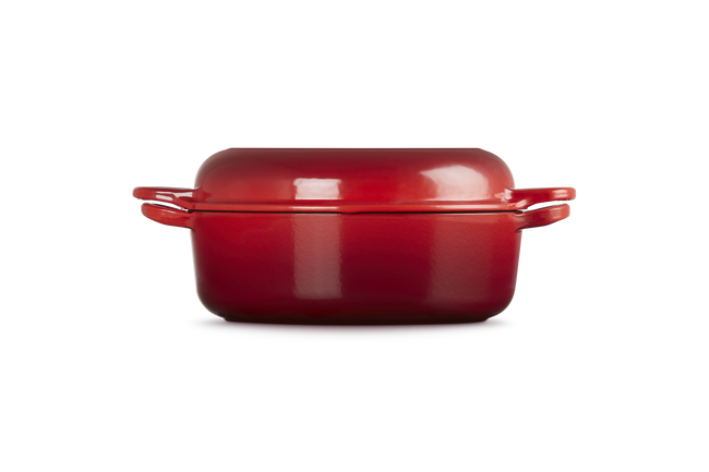 26cm Round Wide Oven Baker with LidCerise image number 3
