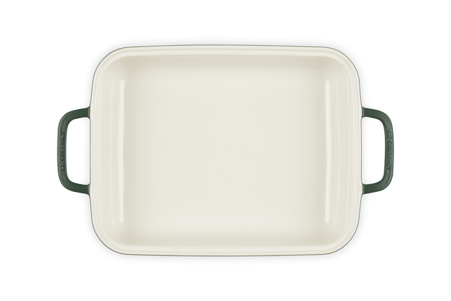 Le Creuset Stoneware Coupe Rectangular Dish with Lid 4L For&ecirc;t image number 4