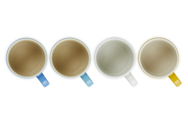 Stoneware Riviera Set of 4 Mugs image number 5