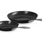 Non-Stick Ceramic 2-piece Shallow Frying Pan Set (24-28 cm) image number 1