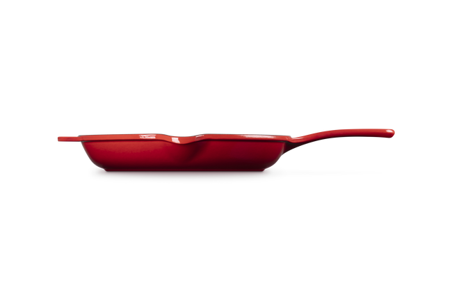 Cast Iron Classic Round Skillet GrillCerise image number 3