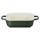 Le Creuset Stoneware Coupe Square Dish 23cm For&ecirc;t image number 1