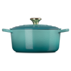 Le Creuset Cast Iron Signature Round CasseroleRiviera image number 4