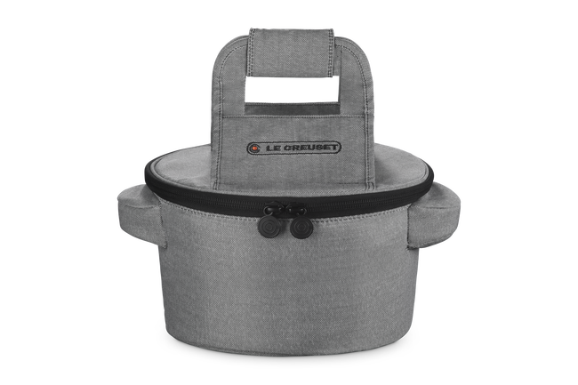 Round Casserole Tote BagNoir image number 1