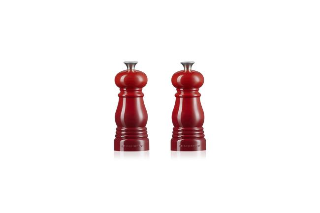 Mini Salt & Pepper Mill SetCerise image number 11