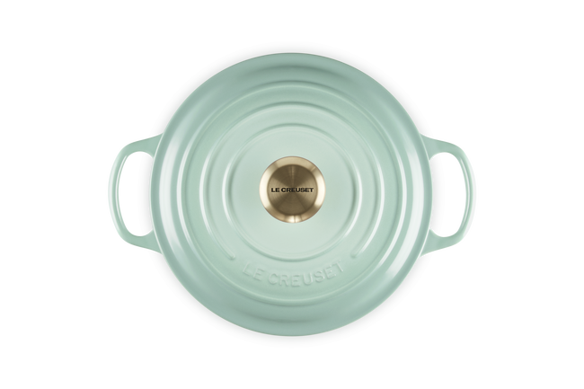 Cast Iron Signature Round CasseroleSage image number 5