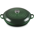 Le Creuset Cast Iron Classic Shallow CasseroleKale image number 2
