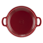 26cm Round Wide Oven Baker with LidCerise image number 4