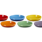 Stoneware Rainbow Set of 6 Coupe Pasta Bowls image number 2
