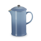 Stoneware Coffee PressChambray image number 1