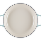 Le Creuset Cast Iron Signature Shallow CasseroleSage image number 4
