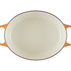 Cast Iron Flamme Dorée Signature Oval Casserole with Crucible Knob image number 6