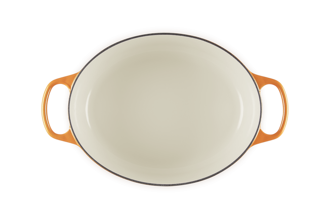 Cast Iron Flamme Dorée Signature Oval Casserole with Crucible Knob image number 6