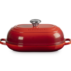 Cast Iron Signature Oval Bread Oven 29cm CeriseCerise image number 1