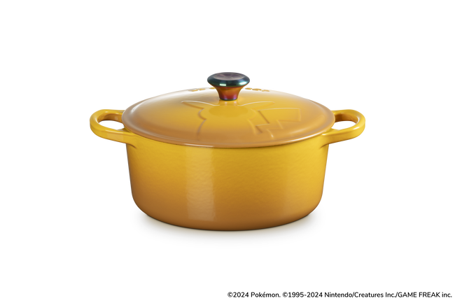 Pokémon Signature Round Casserole in Nectar with Iridescent Knob image number 1