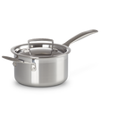 3-ply Stainless Steel Saucepan with Lid & Helper Handle image number 8