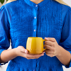 Le Creuset Stoneware Coupe Mug 320ml NectarNectar image number 5