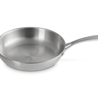 Le Creuset Essential 3-ply Stainless Steel 28cm Frying Pan with Helper Handle image number 3