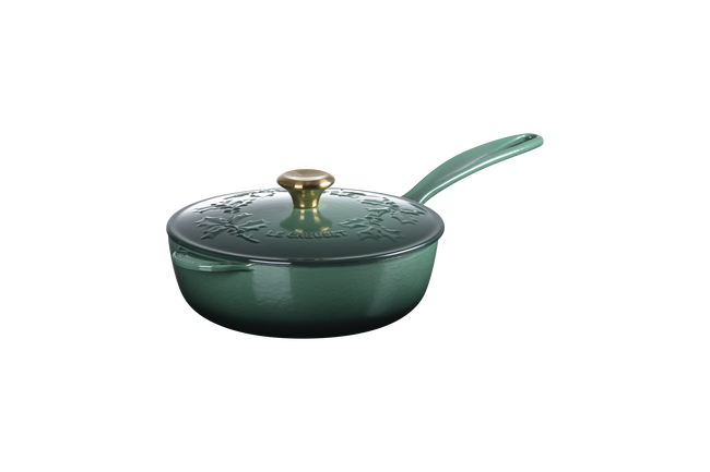 Le Creuset Cast Iron Classic Holly Saucier 21cm ArtichautArtichaut image number 6