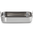 3-ply Stainless Steel Rectangular Roaster image number 1