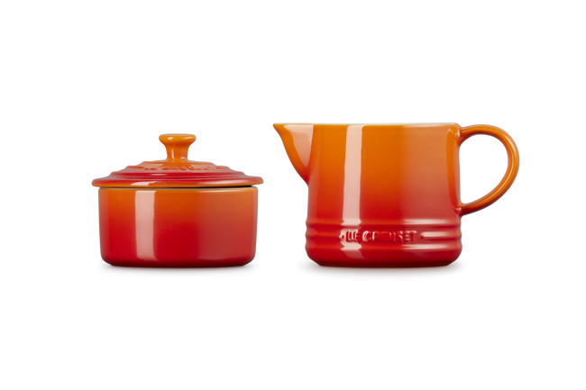 Stoneware Signature Milk & Sugar SetFlame image number 5