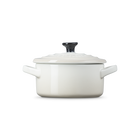 10cm Mini Rd Cocotte Bk Meringue image number 3