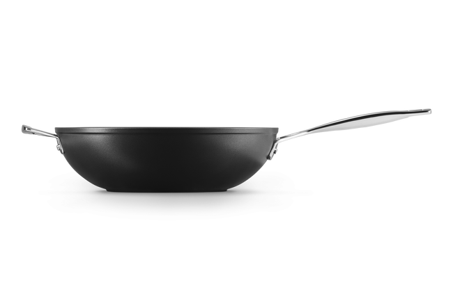 Toughened Non-Stick Stir-Fry Pan with Helper Handle image number 3