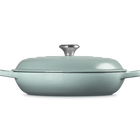 Cast Iron Signature Shallow CasseroleSea Salt image number 3