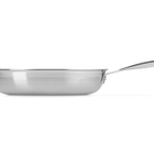3-ply Stainless Steel Uncoated Frying Pan with Helper Handle image number 5