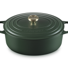 Le Creuset Cast Iron Signature Oval Casserole 31cm For&ecirc;tFor&ecirc;t image number 2