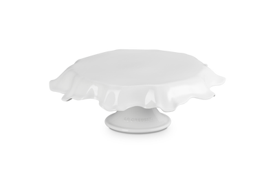 Stoneware Iris Cake Stand