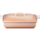 Stoneware Heritage Rectangular Dish with LidP&ecirc;che image number 1