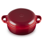 26cm Round Wide Oven Baker with LidCerise image number 2