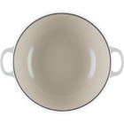 Cast Iron Holly Soup Pot with Gold KnobCotton image number 4