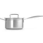 3-ply Stainless Steel Saucepan with Lid & Helper Handle image number 3