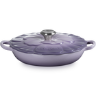 Le Creuset Cast Iron Signature Petal Shallow Casserole 26cmProvence image number 1