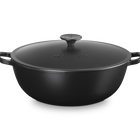 Cast Iron Classic Soup PotMatte Black image number 1