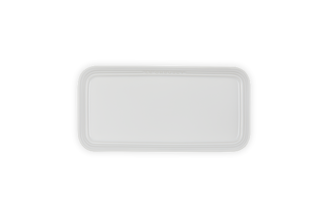 Stoneware Manila Rectangular PlateWhite image number 1