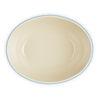 Stoneware Oval Serving BowlAzure Blue image number 4