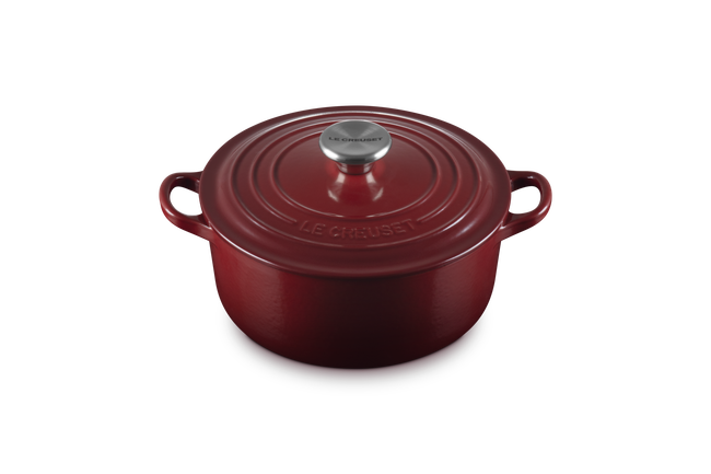 Le Creuset Cast Iron Classic Round CocotteGarnet image number 2