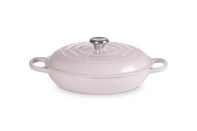 Cast Iron Signature Shallow CasseroleShallot image number 1