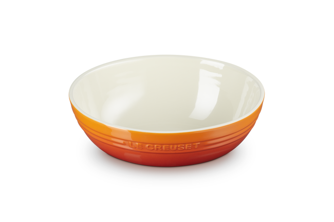 Stoneware Oval Serving BowlFlame image number 2