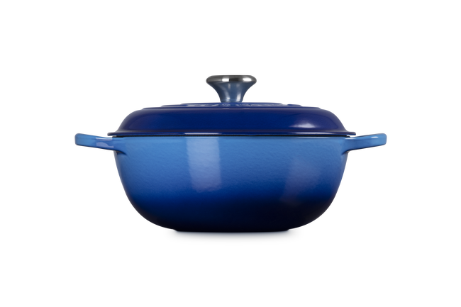 Cast Iron Signature Chefs CasseroleAzure Blue image number 3